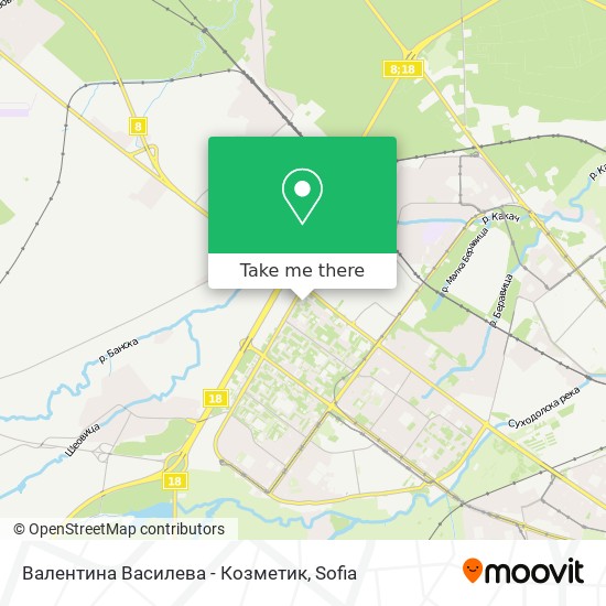 Валентина Василева - Козметик map
