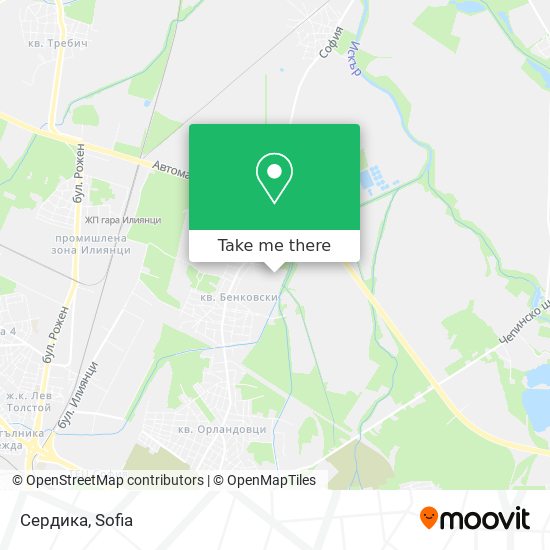 Карта Сердика