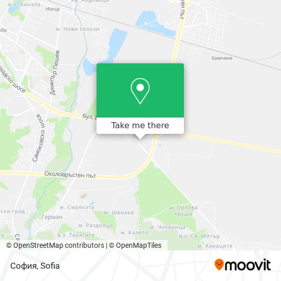 София map