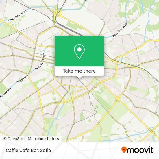 Карта Caffix Cafe Bar
