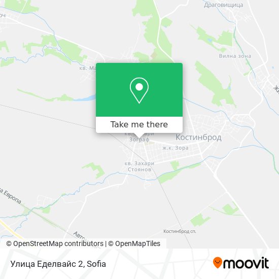 Улица Еделвайс 2 map
