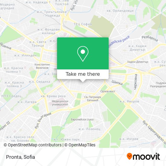 Pronta map