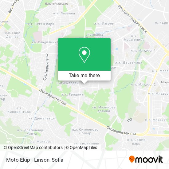 Moto Ekip - Linson map