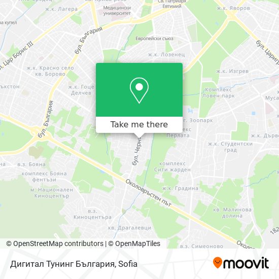 Карта Дигитал Тунинг България
