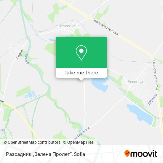 Разсадник  „Зелена Пролет“ map