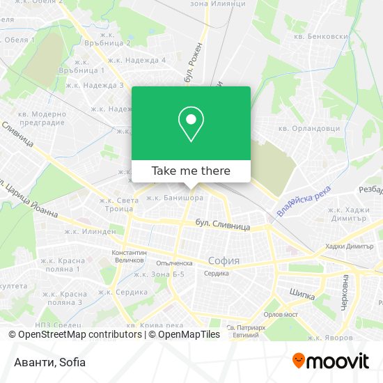 Аванти map