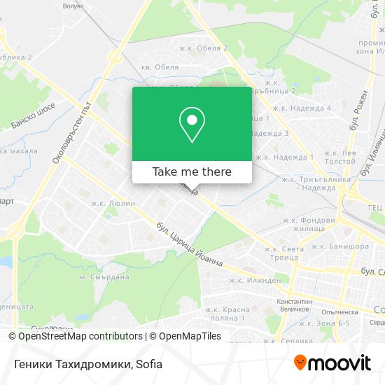 Геники Тахидромики map