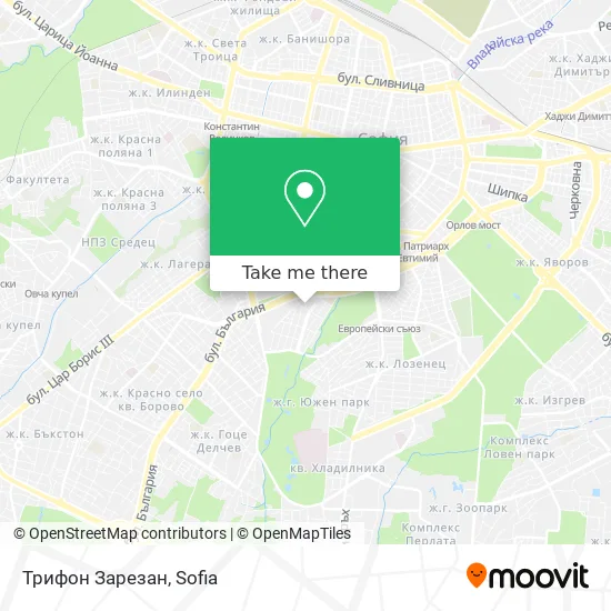 Карта Трифон Зарезан