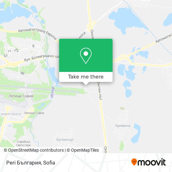 Peri България map
