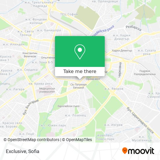 Exclusive map