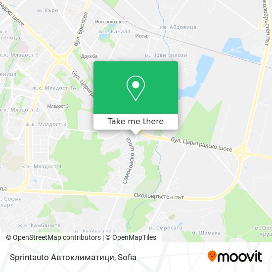 Карта Sprintauto Автоклиматици