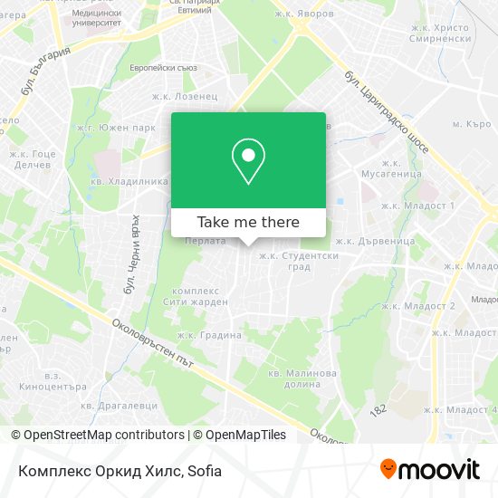 Комплекс Оркид Хилс map