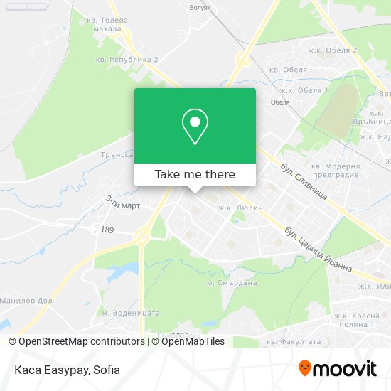 Каса Easypay map