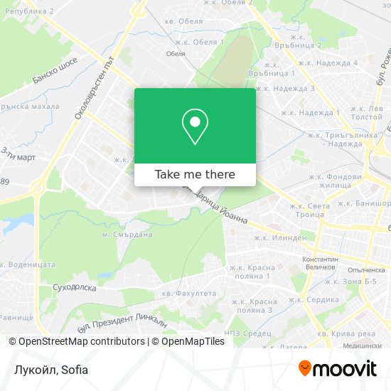 Карта Лукойл