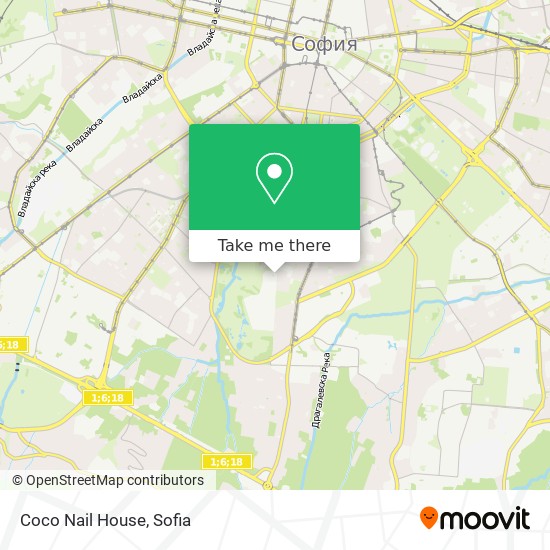 Coco Nail House map