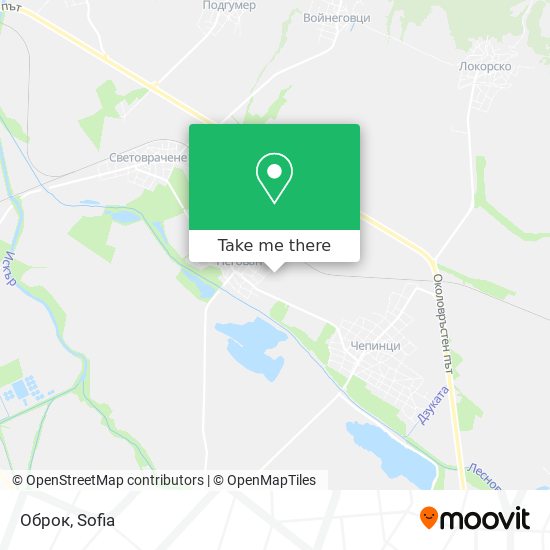 Оброк map