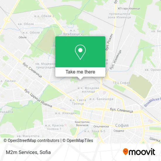 Карта M2m Services