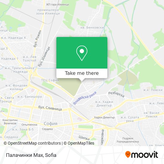 Палачинки Max map