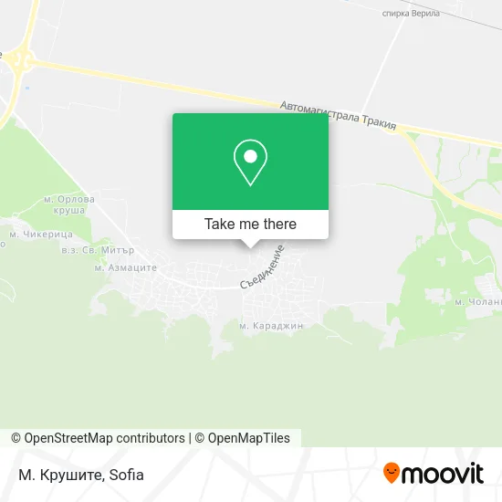 Карта М. Крушите