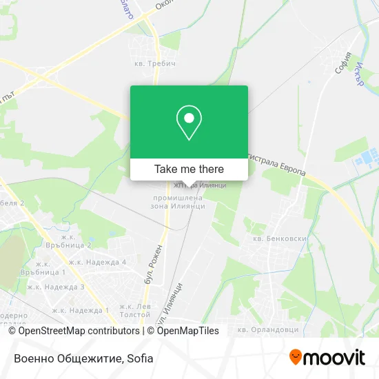 Карта Военно Общежитие