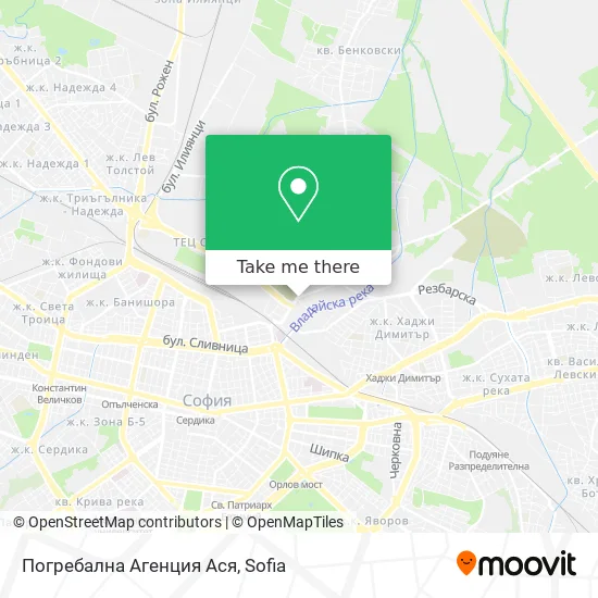 Карта Погребална Агенция Ася