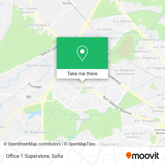 Карта Office 1 Superstore