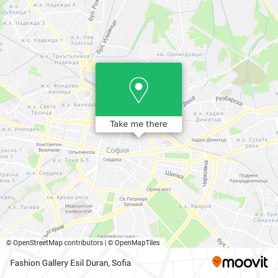 Fashion Gallery Esil Duran map