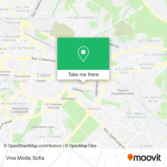 Карта Viva Moda