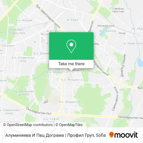 Карта Алуминиева И Пвц Дограма | Профил Груп