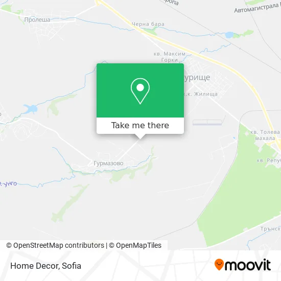 Home Decor map