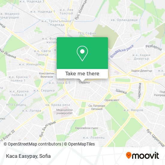 Каса Easypay map