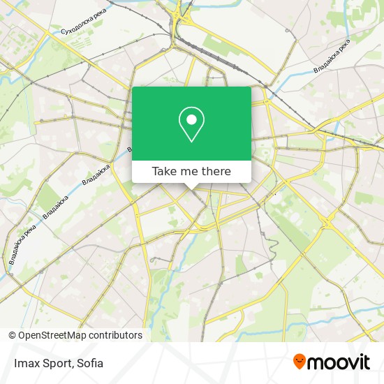 Imax Sport map