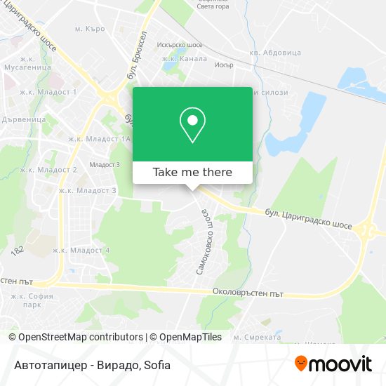 Автотапицер - Вирадо map