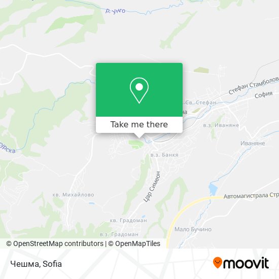 Чешма map