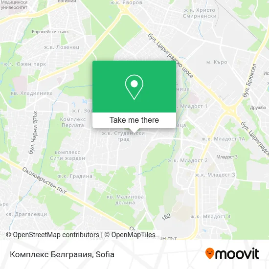 Карта Комплекс Белгравия