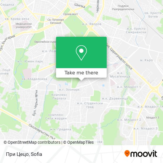 При Цецо map