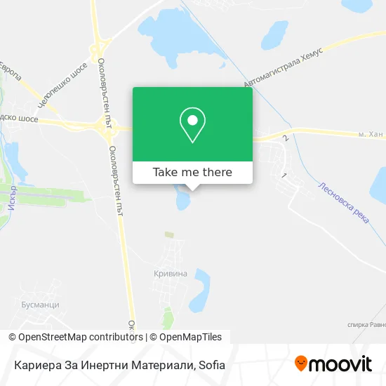 Карта Кариера За Инертни Материали