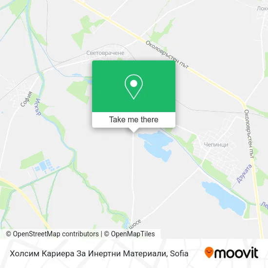 Карта Холсим Кариера За Инертни Материали