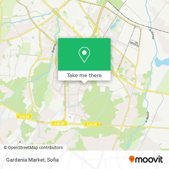 Gardenia Market map