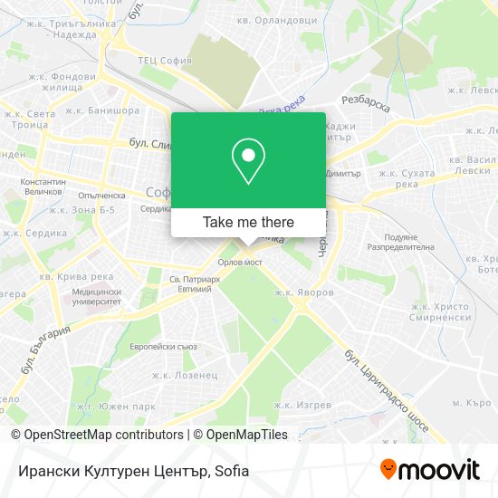 Ирански Културен Център map