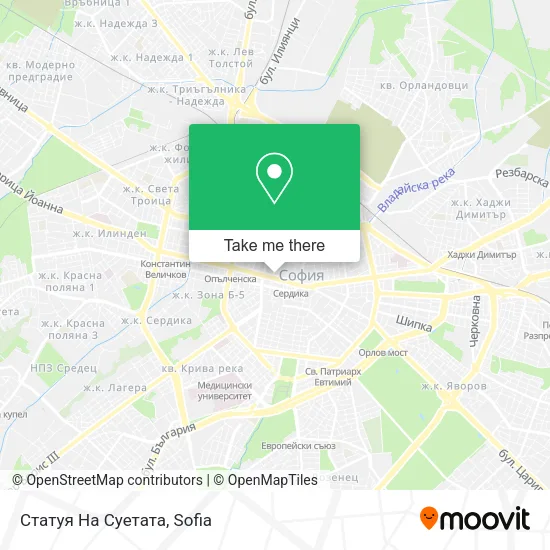 Статуя На Суетата map