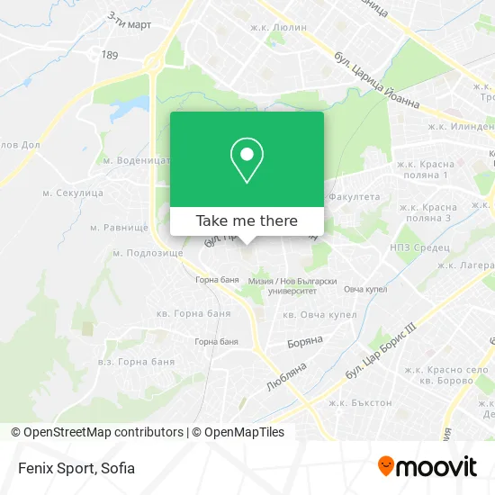 Карта Fenix Sport