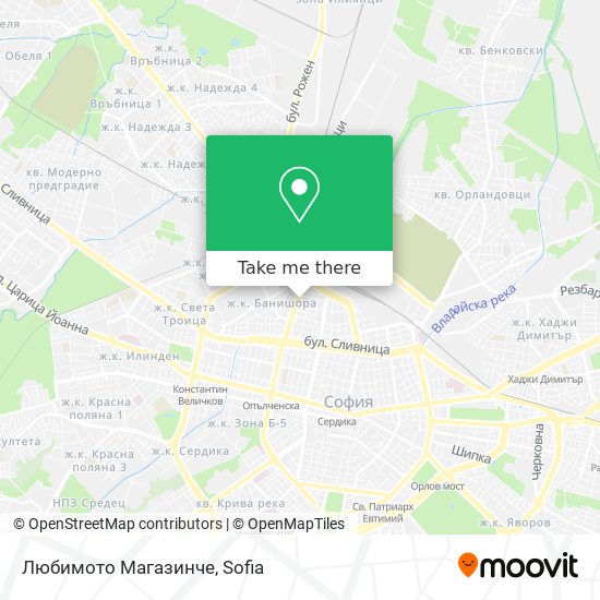 Любимото Магазинче map