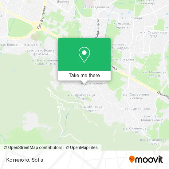Карта Котилото
