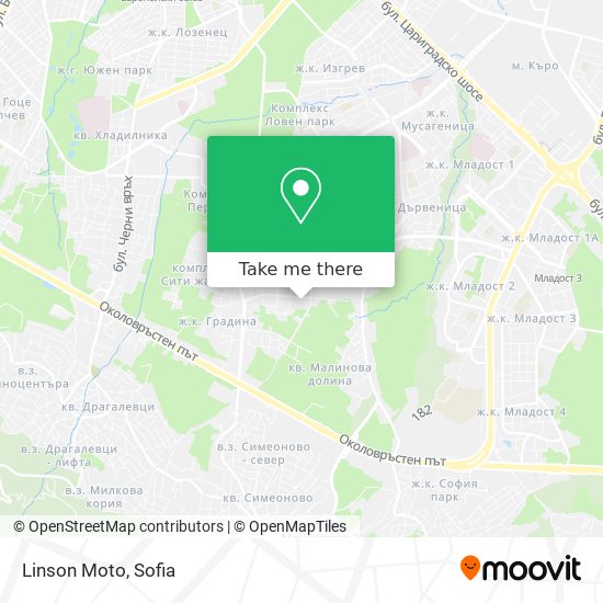 Linson Moto map