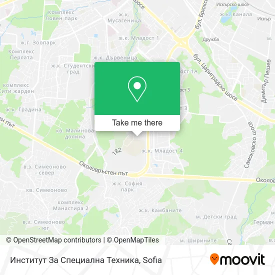 Карта Институт За Специална Техника