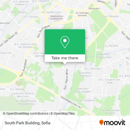 South Park Building map