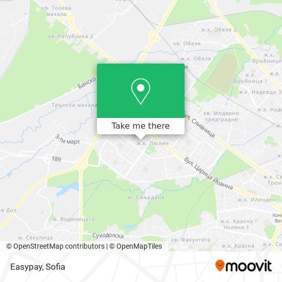 Easypay map