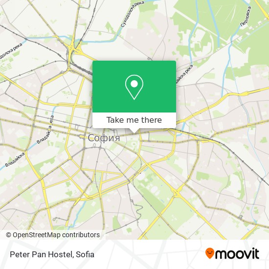 Карта Peter Pan Hostel