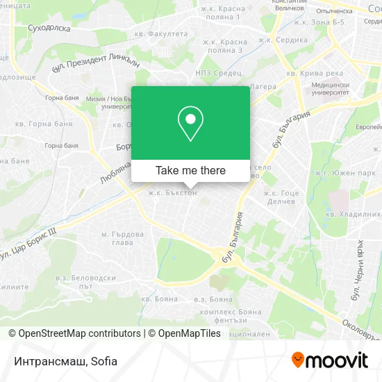 Карта Интрансмаш